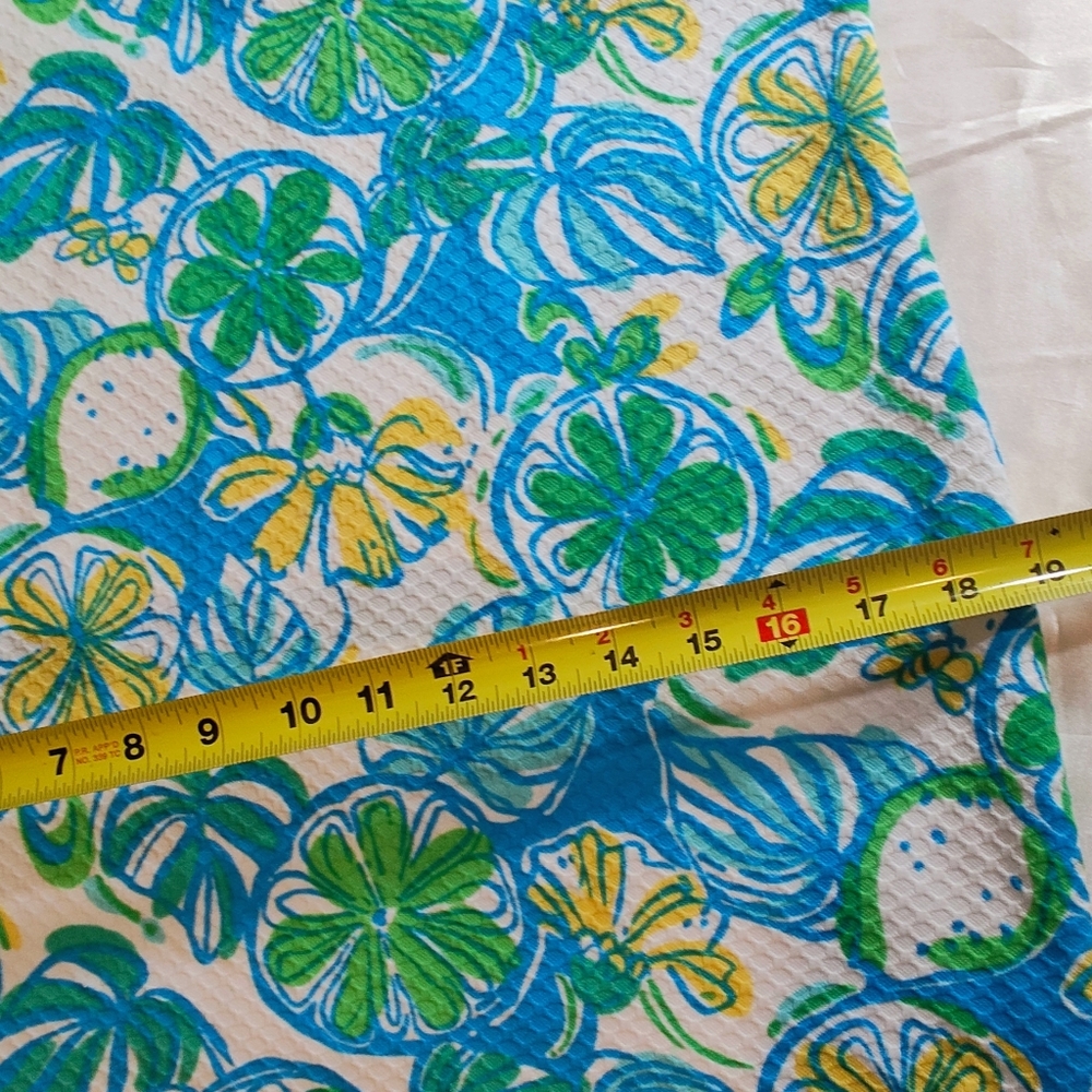 Floral Blue and Green Dress. - Picture 7 of 16
